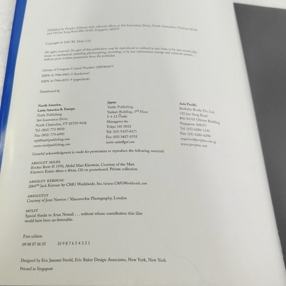 Absolut Sequel. By Richard W. Lewis Book with CD-rom Blue Coffee Table Book - Picture 6 of 8